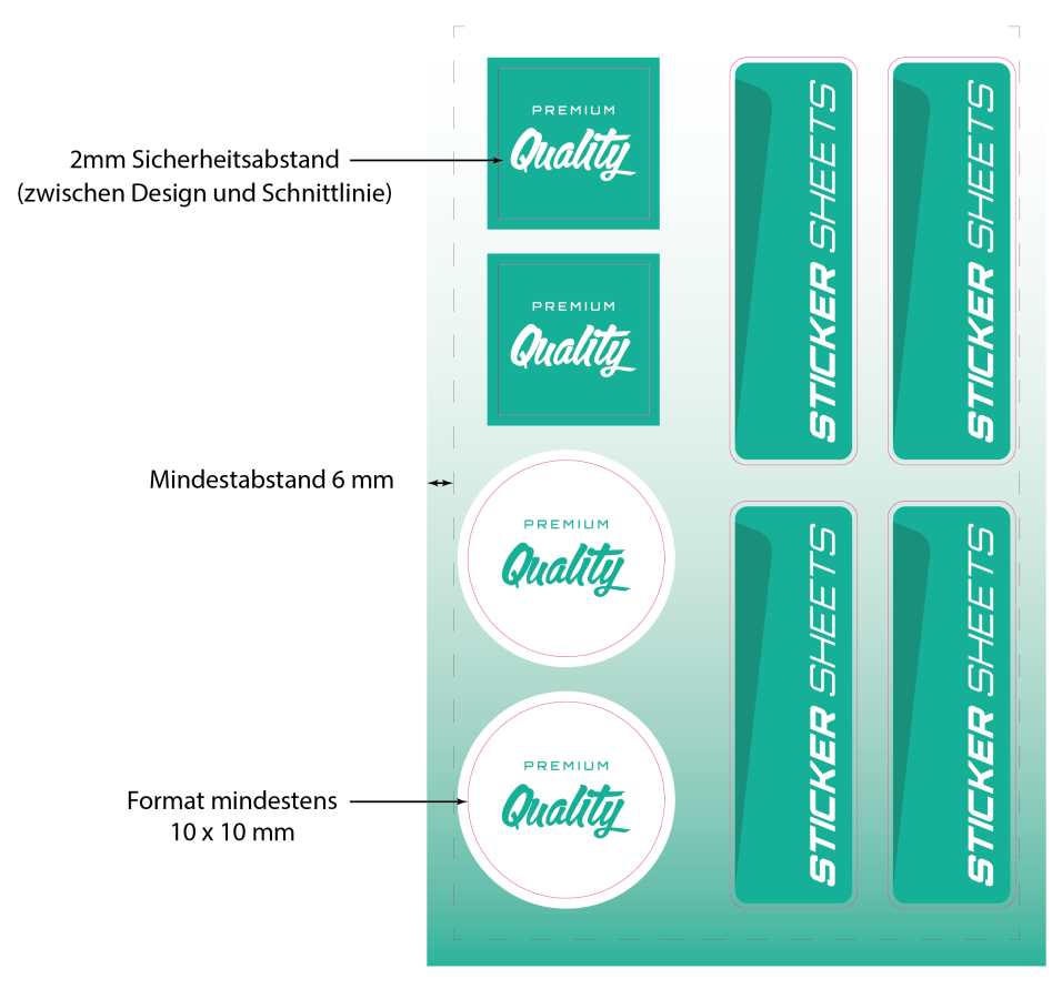 HINWEIS UND GESTALTUNG
